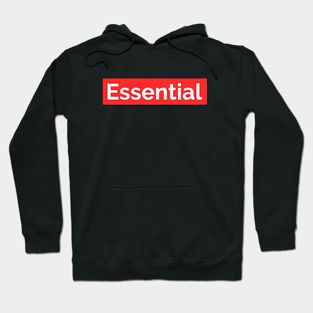 Essential Hoodie by teecloud